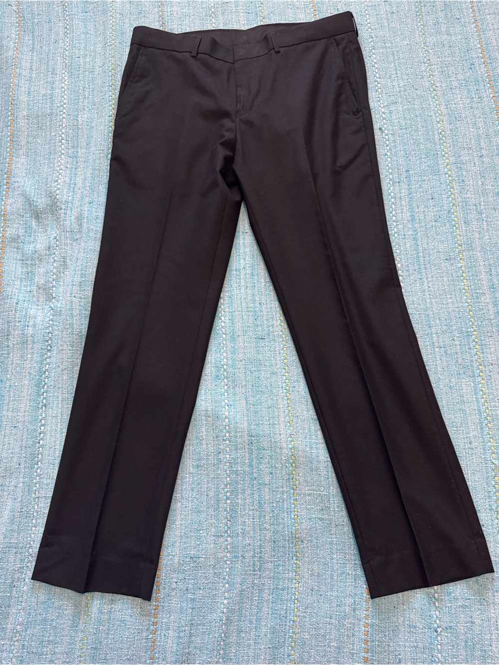 Topman Black Slim Dress Pants